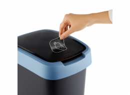 ROTHO Twist Blue - odpadkový koš – 25l