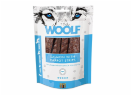 WOOLF Salmon with carrot strips - pamlsek pro psa - 100g