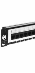 NetRack Patch panel 19   24-porty Kat.6 UTP (104-06)