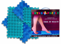 Wader Polesie 97569 Modulární ortopedická masážní podložka ORTHO PUZZLE Ježci