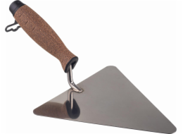 AWTools AWTOOLS TROJÚHELNÁ NEREZOVÁ HLADÍČKA 180mm KORKOVÁ RUKOJEŤ