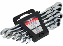 AWTOOLS SADA OTEVŘENÝCH KLÍČŮ RÁČNA 6 ks. 8-19 mm