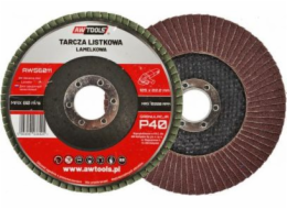 AWTools lamelový kotouč 125 mm P80 (AW56013)