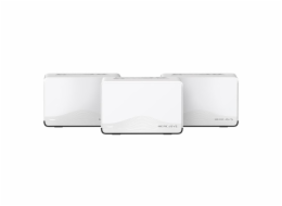 WiFi router TP-Link Mercusys Halo H27BE(3-pack) WiFi 7, BE3600, 1x 2.5GLAN, 2x GLAN, 2,4/5 GHz