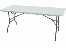 Saska Garden CATERING BANKETOVÝ STŮL SKLÁDACÍ DO KUFRU 180X70CM MAX.120KG Barva: Bílá