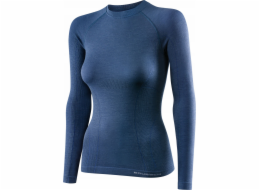Brubeck LS12810 Dámské tričko s dlouhým rukávem ACTIVE WOOL jeans S