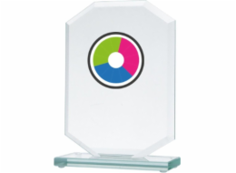 Victoria Sport Glass Trophy s barevným potiskem LuxorJet