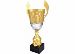 Sportovní pohár Victoria kov zlato-stříbrný 4128D