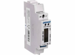Orno Indikátor spotřeby elektrické energie 1fázový 80A 230V port RS-485 s LCD displejem (OR-WE-504)