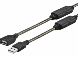 VivoLink USB-A - USB-A kabel 5m černý (PROUSBAAF5)