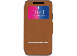 Moshi Moshi Sensecover – Flipové pouzdro pro iPhone X (karamelově hnědé)