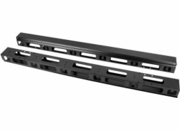 Lanberg Organizér kabelů pro volně stojící skříně FF01/FF02 27U 2ks. (AK-1207-B)