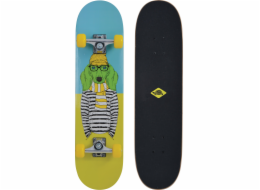 Skateboard Schildkrot SFW DESKO. KICKER 31 Zelený pes