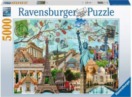 Puzzle Ravensburger 5000 dílků Velké město