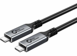Kabel USB MicroConnect USB-C – USB-C 5 m černý (USB3.2CC5)