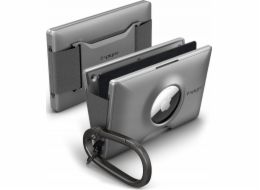 Spigen Spigen Wallet S Pouzdro na karty s kroužkem na klíče na karty, červený bronz - AirTag