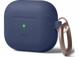Silikonové ochranné pouzdro Elago Hang pro AirPods 3 Navy Blue