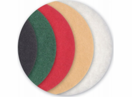Menzer PADS měkké a savé BÉŽOVÉ pro MENZER ESM 406 10 mm (10 ks)