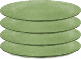Koziol Sada 4 talířů Club 260mm Nature Leaf Green 5005703