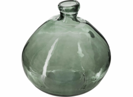 Atmosphera Dame Jeanne Vase Glass 33cm Green