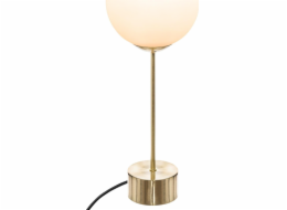 Atmosphera Stolní lampa Dris Gold Night Light Skleněné stínidlo