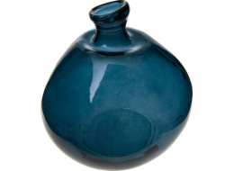 Atmosphera Dame Jeanne Vase Glass 33cm Blue