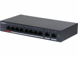 Switch Dahua Technology DAHUA Switch||CS4010-8ET-110|Typ L2|Desktop/podstavec|PoE porty 8|DH-CS4010-8ET-110