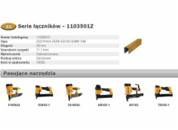 Bostitch BOSTITCH STAPLES S5 35mm 10 000 ks
