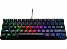 Klávesnice Surefire Kabelová herní klávesnice SureFire KingPin M1 60% RGB QWERTY anglicky