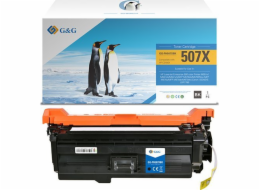 G&G toner G&G kompatibilní toner s HP CE400X, NT-PH507XBK (CE400X), HP 507X, černý, 11000s