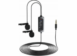 Mikrofon CKMOVA CKMOVA LCM5D - Duální lavalierový mikrofon pro fotoaparáty a chytré telefony