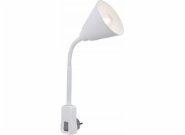 Paulmann Stolní lampa Junus Zásuvná lampa E14 Bílé flexibilní rameno