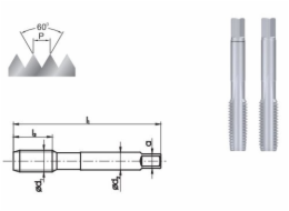 Fanar Závitník ruční M14x1 2ks. (A1-220001-0143)