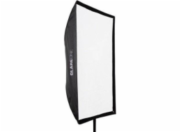 GlareOne obdélníkový deštník Softbox 80x120cm s difuzorem pro reportérské lampy