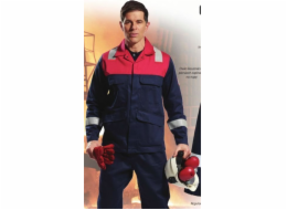 Antistatická mikina Portwest FR55 Bizflame Plus Retardant Flame - Navy L