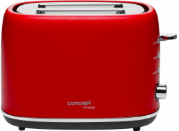 Toaster Concept Toaster Concept TE2062 Retrosign červený