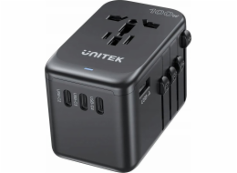 Unitek cestovní nabíječka EU/US/UK/AUS PD 100W
