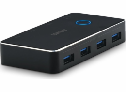 Lindy USB HUB Adaptér Lindy USB 3.0 Sharing Switch 2:4