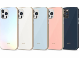 Pouzdro Moshi Moshi iGlaze Apple iPhone 13 Pro Max (SnapTo System) (perleťově bílé)
