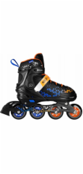 Nils Extreme NH18190A inline brusle 4v1 BRAVE BRAVE BRAVE BRAVE VELIKOST MODRO-ORANŽOVÉ. L(39-43) S ROZMĚRY PŁ. EXTRÉMNÍ HOKEJ NILS