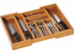 Kesper Nastavitelná vložka na příbory, 35-58 cm, bambus, KESPER