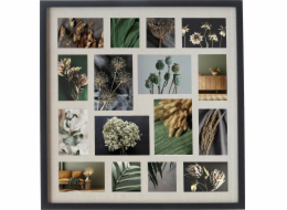 Fotorámeček Atmosphera Frame 16 TONY, černý rámeček, 63 x 63 cm