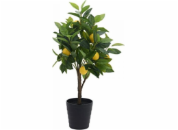 Bytová dekorace Citrusový strom v květináči 70 cm