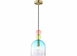 Italux Italux Manso PND-37462A-MC-GD závěsná lampa závěsná 1x40W E14 vícebarevná/zlatá