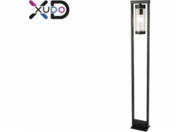 Stojací lampa LVT LVT XD-QA121B zahradní stojací lampa IP44 1x60W E27 černá/průhledná