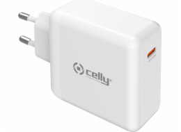 Nabíječka Celly TC 1 USB-C 65W GAN WH