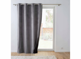 Interior Design VELVET termo závěs s očky, dvojitá vrstva fleece z mikrovlákna, 140 x 260 cm