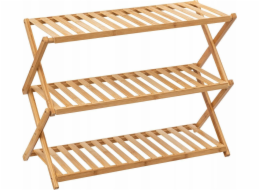5five Úzký botník, bambus, 70,5 x 28,5 x 52,5 cm