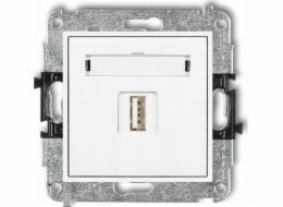 Karlik nabíječka Karlik Mini MCUSB-3 USB nabíječka jednoduchá 5V 2A bílá