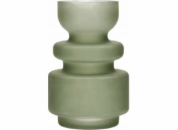 Skleněná váza Boltze Bodena, matná, 25 cm